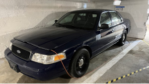 Ford Dark Blue detective CVPI