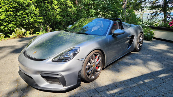 2020 Porsche 718 Spyder GT Silver 2020 Porsche 718 Spyder GT Silver